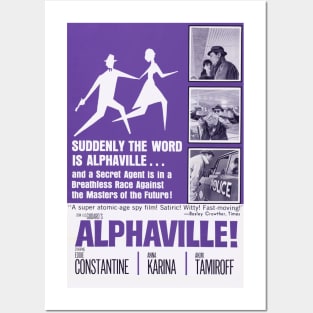 Alphaville (1965) Posters and Art